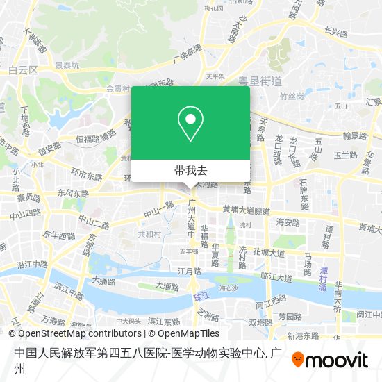 中国人民解放军第四五八医院-医学动物实验中心地图