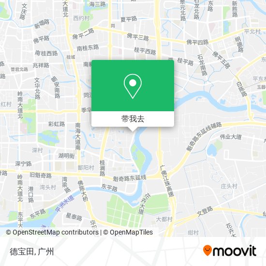 德宝田地图