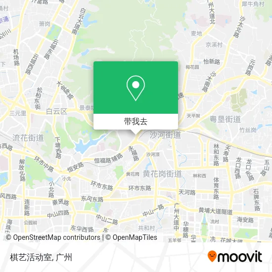 棋艺活动室地图
