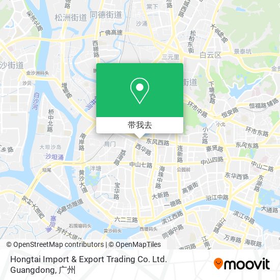 Hongtai Import & Export Trading Co. Ltd. Guangdong地图