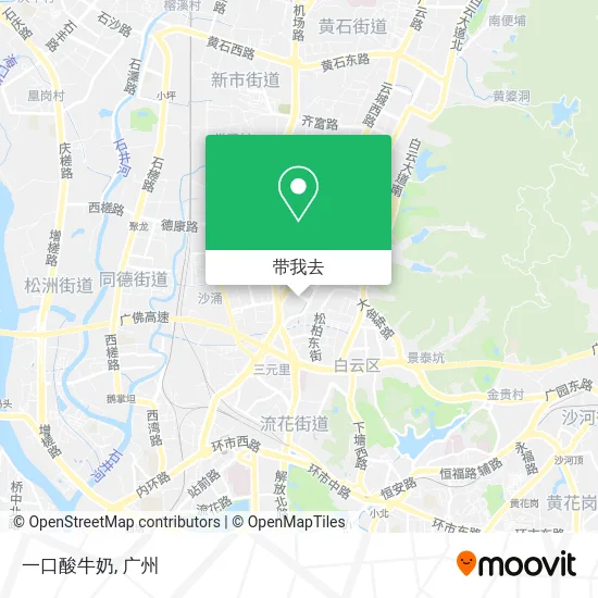 一口酸牛奶地图
