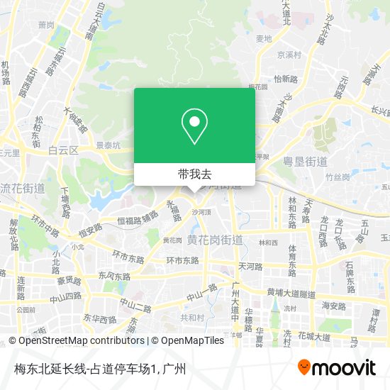 梅东北延长线-占道停车场1地图