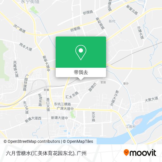 六月雪糖水(汇美体育花园东北)地图