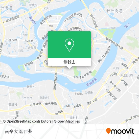 南亭大道地图