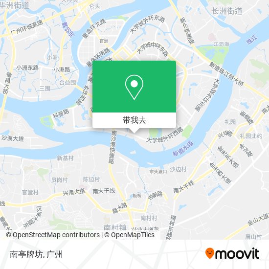 南亭牌坊地图