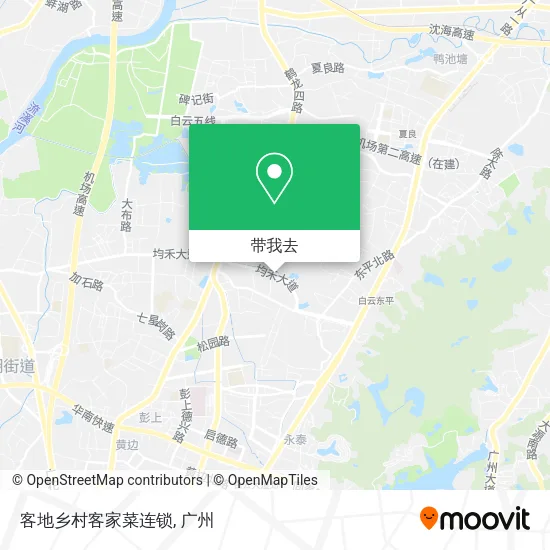 客地乡村客家菜连锁地图