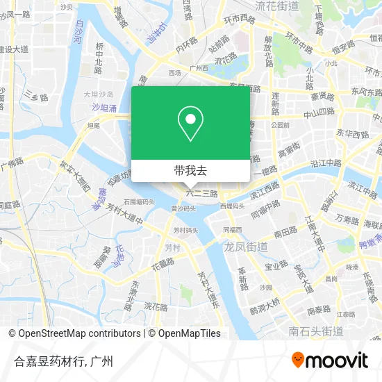 合嘉昱药材行地图