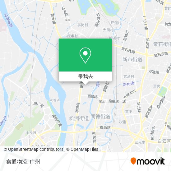 鑫通物流地图