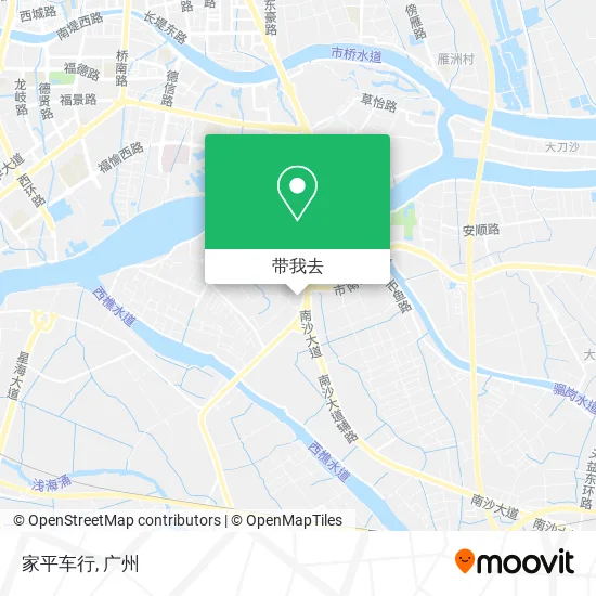 家平车行地图