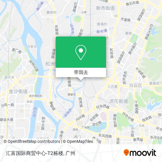 汇富国际商贸中心-T2栋楼地图