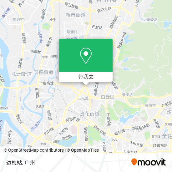 边检站地图