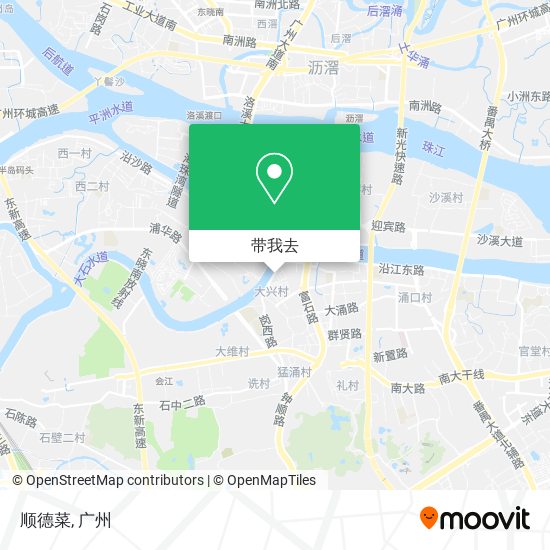 顺德菜地图
