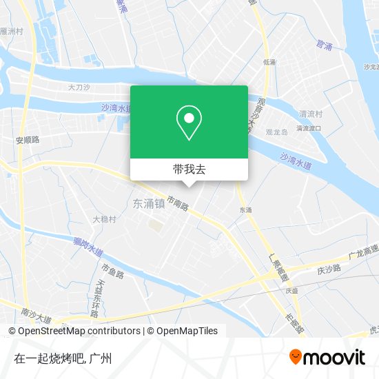 在一起烧烤吧地图