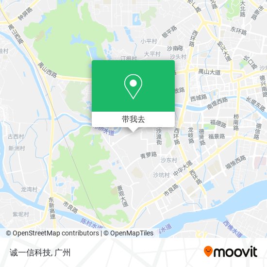 诚一信科技地图
