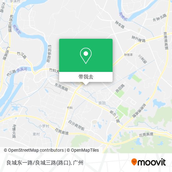 良城东一路/良城三路(路口)地图