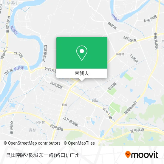 良田南路/良城东一路(路口)地图