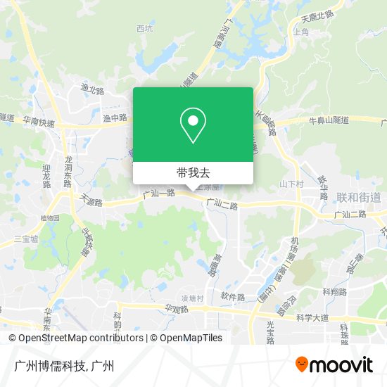 广州博儒科技地图