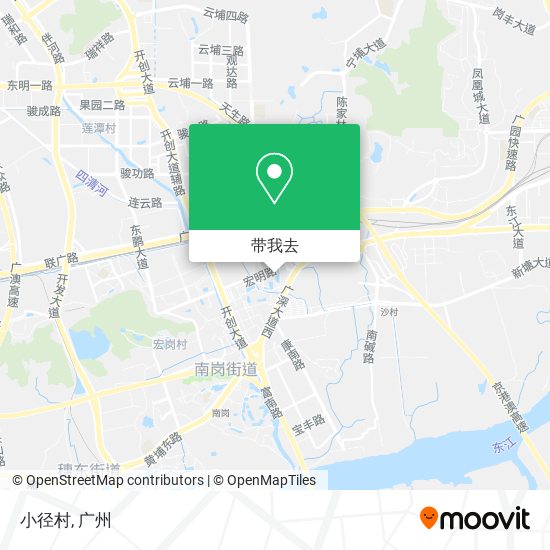 小径村地图