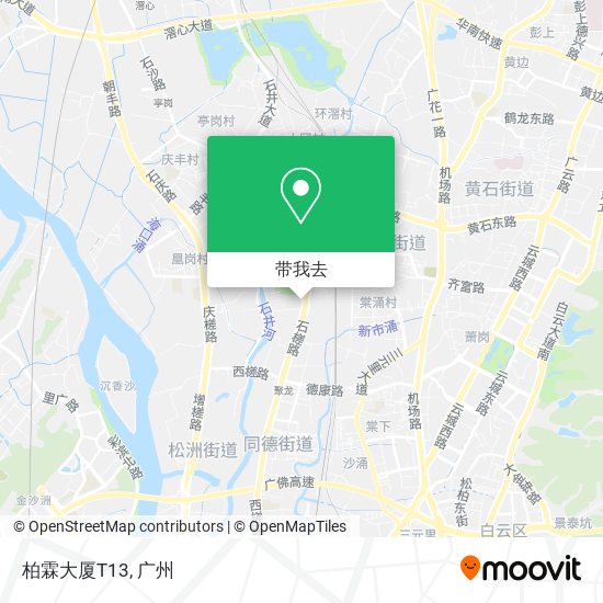 柏霖大厦T13地图