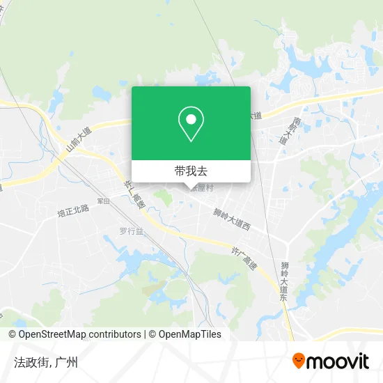 法政街地图