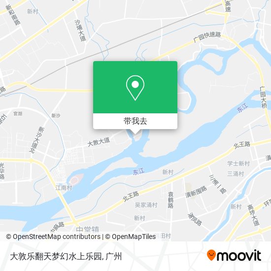 大敦乐翻天梦幻水上乐园地图