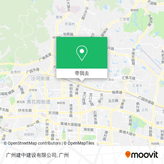 广州建中建设有限公司地图