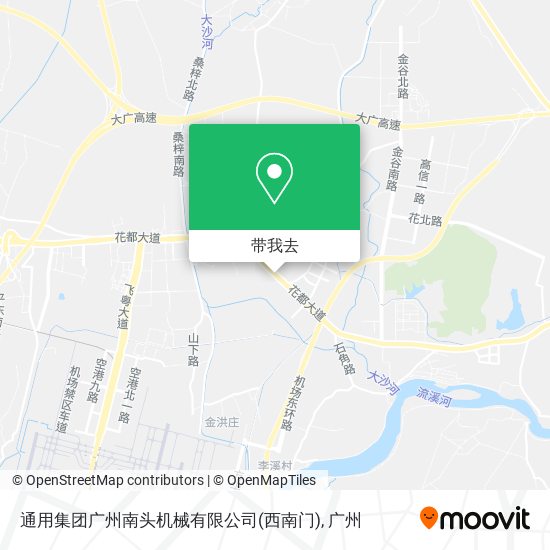 通用集团广州南头机械有限公司(西南门)地图