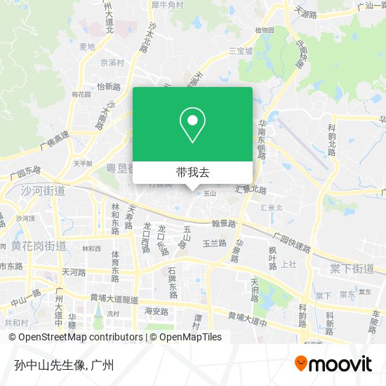 孙中山先生像地图