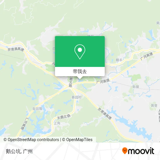 鹅公坑地图