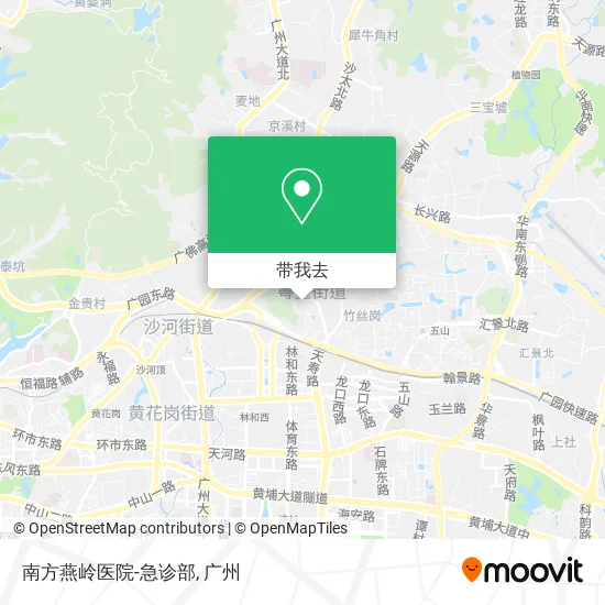 南方燕岭医院-急诊部地图