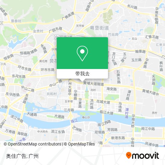 奥佳广告地图