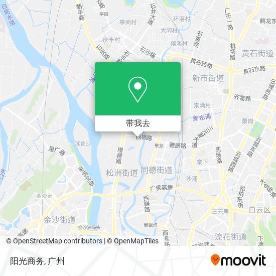 阳光商务地图