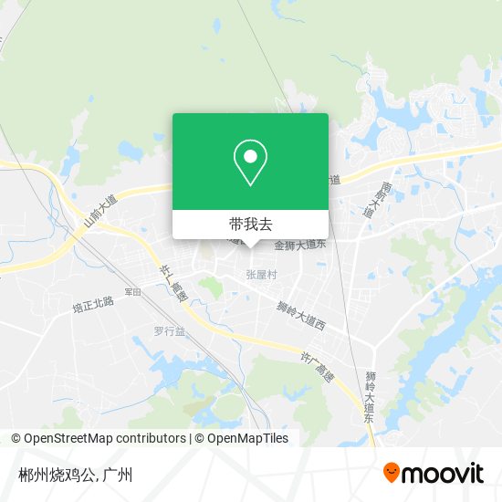 郴州烧鸡公地图