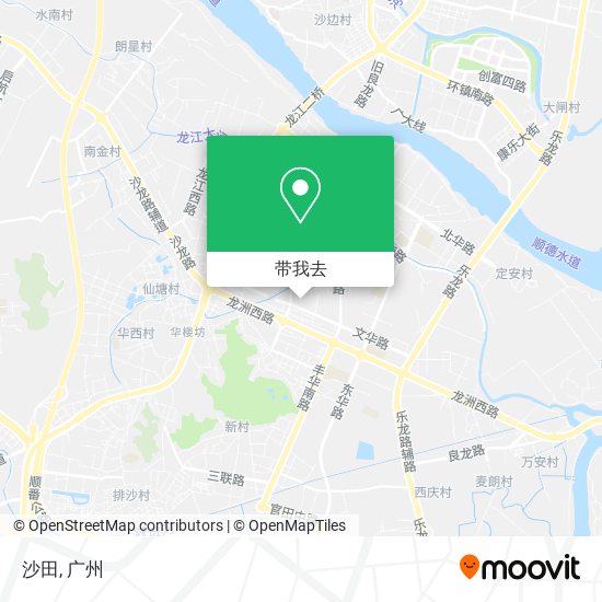 沙田地图
