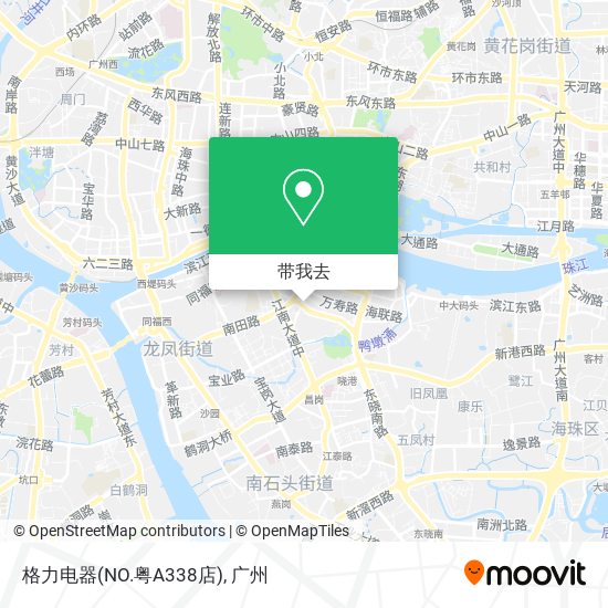 格力电器(NO.粤A338店)地图