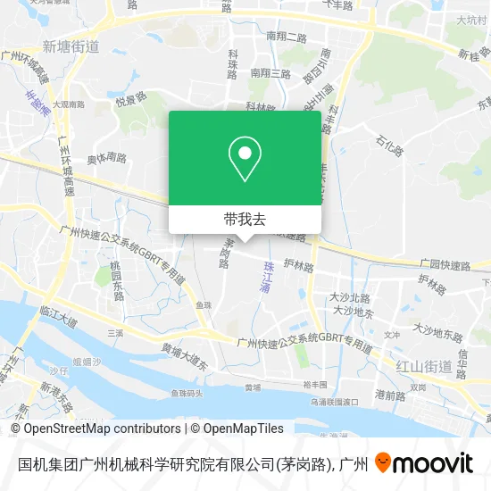 国机集团广州机械科学研究院有限公司(茅岗路)地图