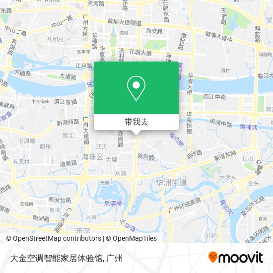大金空调智能家居体验馆地图