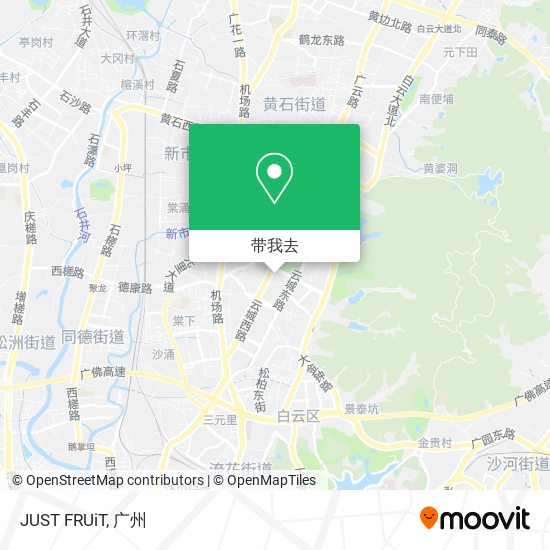 JUST FRUiT地图