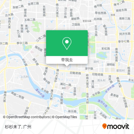 杉杉来了地图