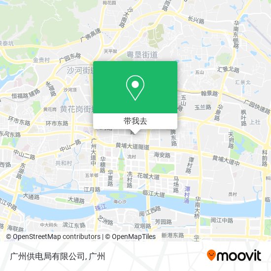 广州供电局有限公司地图