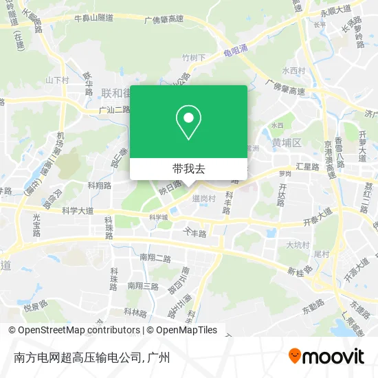 南方电网超高压输电公司地图