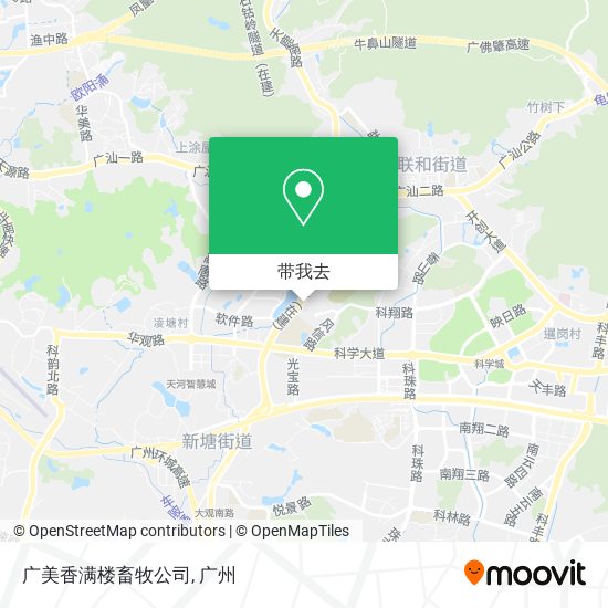广美香满楼畜牧公司地图