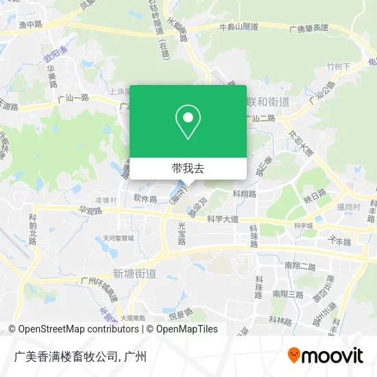 广美香满楼畜牧公司地图