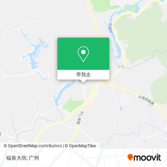 福泉大街地图