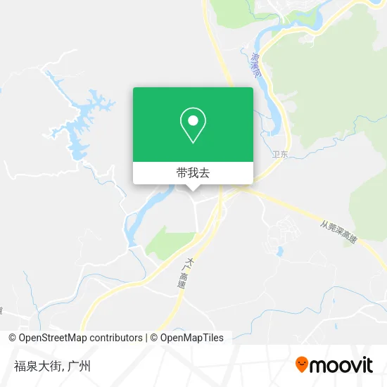福泉大街地图