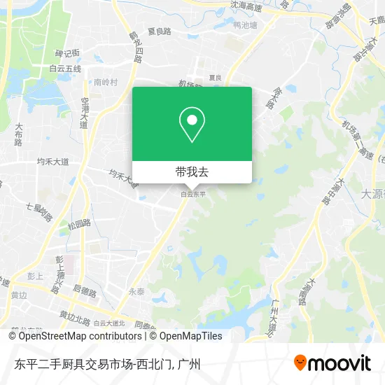 东平二手厨具交易市场-西北门地图