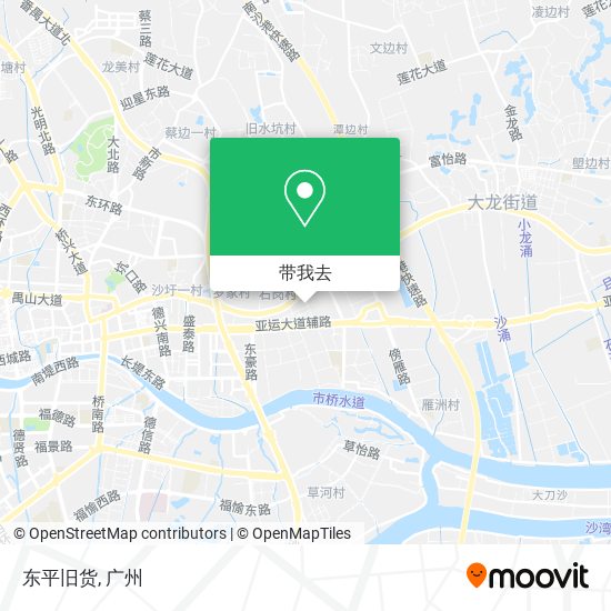 东平旧货地图