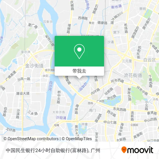 中国民生银行24小时自助银行(富林路)地图
