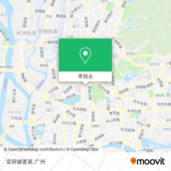 雷府罐婆菜地图
