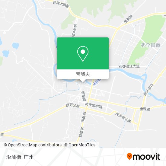 沿涌街地图